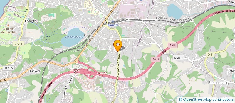 localisation de l'entreprise ECLA HOME à BIARRITZ