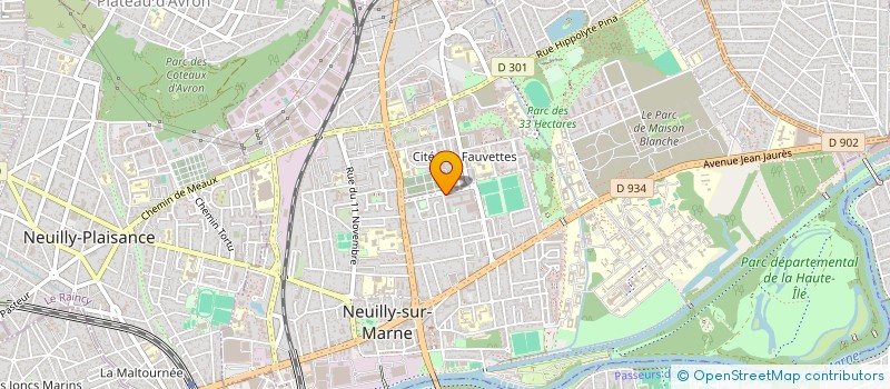 localisation de l'entreprise ECLAIR à NEUILLY SUR MARNE