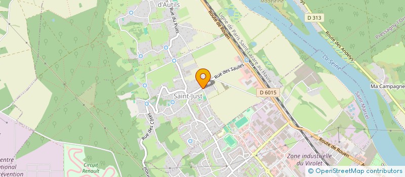 localisation de l'entreprise ECLAIR  LA CHAPELLE-LONGUEVILLE