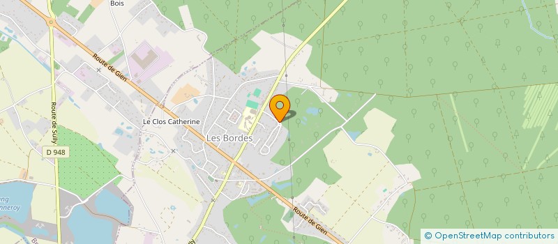 localisation de l'entreprise ECLAIR CARRELAGE SARL à LES BORDES