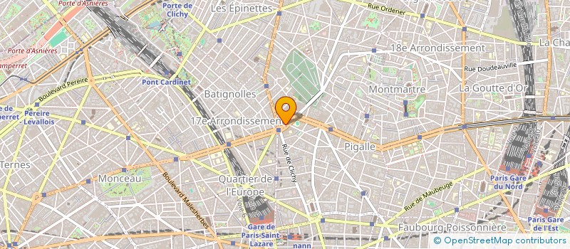 localisation de l'entreprise ECLAIR CLASSICS  PARIS