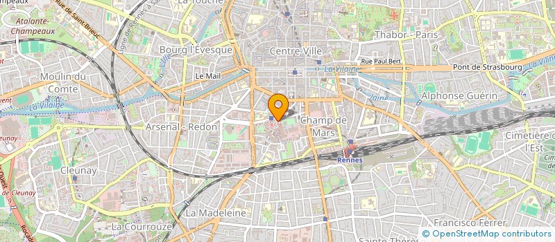 localisation de l'entreprise ECLAIR D'ILLE à RENNES