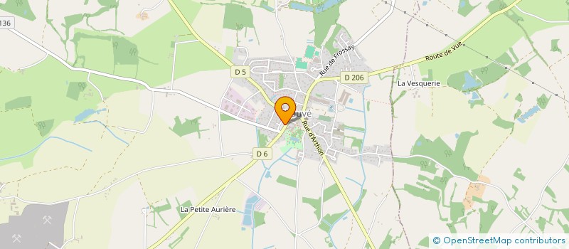 localisation de l'entreprise ECLAIR DE CHAUVE SECTION GYMNASTIQUE  CHAUVE