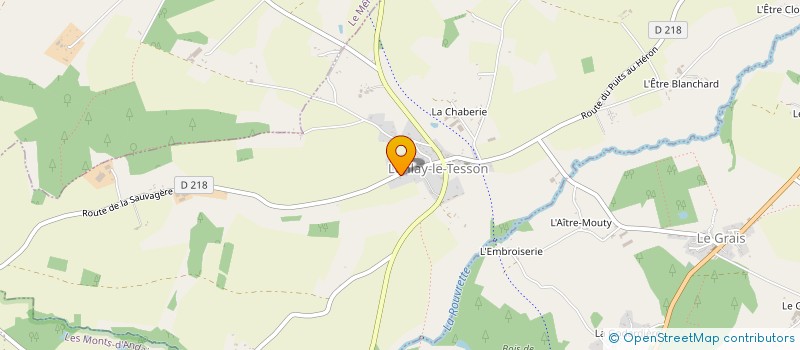 localisation de l'entreprise ECLAIR EN FOLIE à LONLAY-LE-TESSON