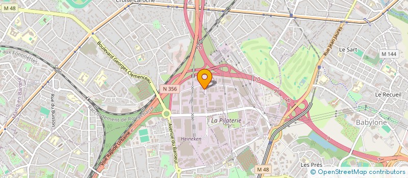 localisation de l'entreprise ECLAIR MAG à MARCQ-EN-BARŒUL
