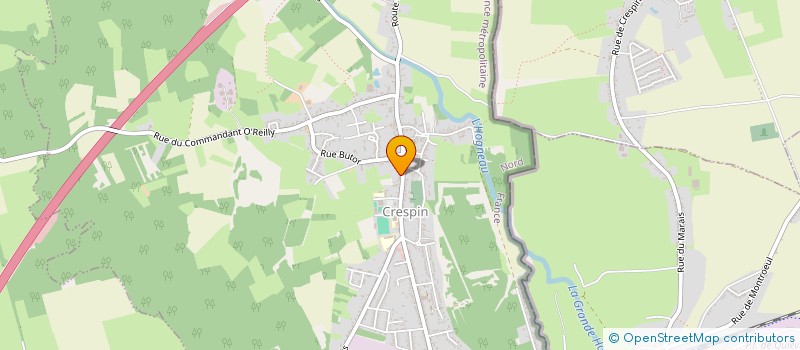 localisation de l'entreprise ECLAIR SPORTIF CRESPINOIS  CRESPIN