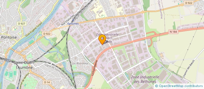 localisation de l'entreprise ECLAIRAGE CONSEIL à ERAGNY