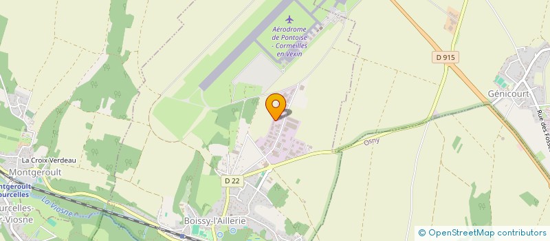 localisation de l'entreprise ECLAIRAGE ZENITHAL VITRERIE DESENFUMAGE à BOISSY-L'AILLERIE