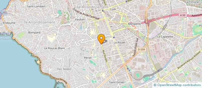 localisation de l'entreprise ECLAIRE à MARSEILLE