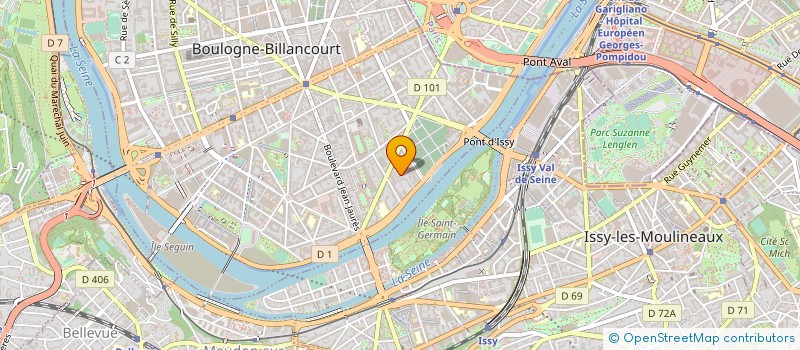 localisation de l'entreprise ECLAIRE PAR TA LUMIERE à BOULOGNE-BILLANCOURT