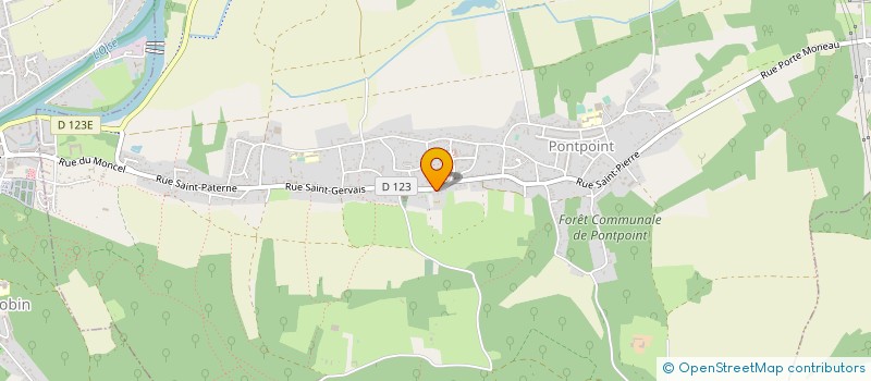 localisation de l'entreprise ECLAIREUSES ECLAIREURS D'HALATTE  PONTPOINT