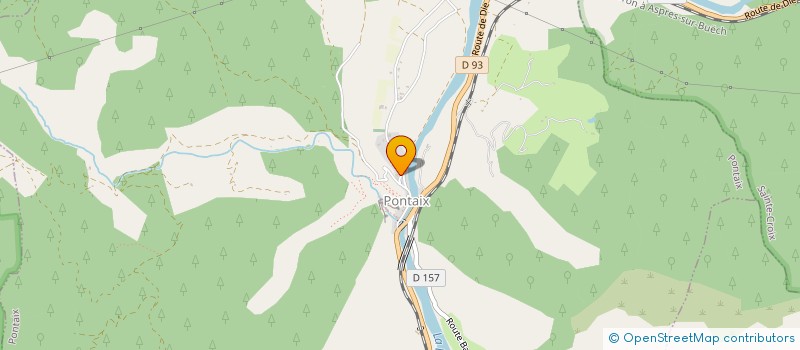 localisation de l'entreprise ECLAIREUSES & ECLAIREURS DIOIS  DIE