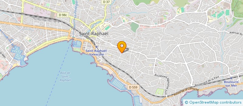localisation de l'entreprise ECLAIREUSES ECLAIREURS UNIONISTES FRANCE à SAINT-RAPHAEL