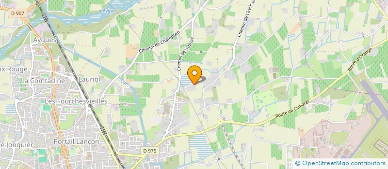 localisation de l'entreprise ECLANET84  ORANGE