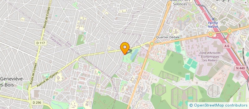 localisation de l'entreprise ECLANOVA  FLEURY-MEROGIS