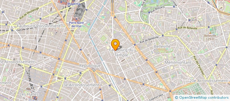 localisation de l'entreprise ECLAPS  PARIS