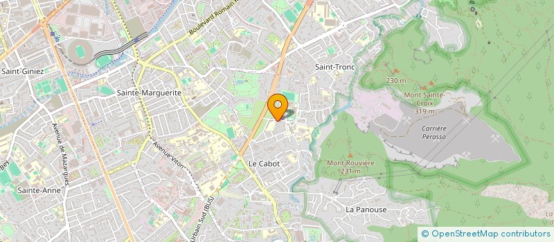 localisation de l'entreprise ECLAS à MARSEILLE