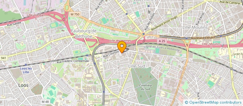 localisation de l'entreprise ECLASH à LILLE