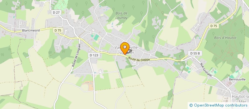 localisation de l'entreprise ECLAT à VARENGEVILLE-SUR-MER