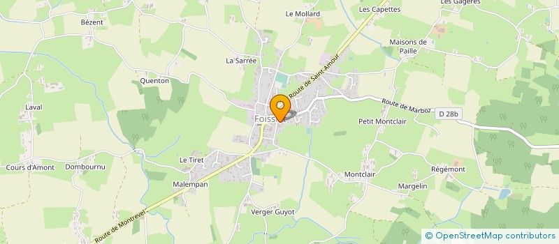 localisation de l'entreprise ECLAT 9  FOISSIAT