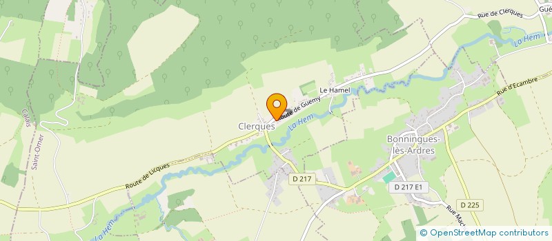 localisation de l'entreprise ECLAT CULINAIRE  CLERQUES