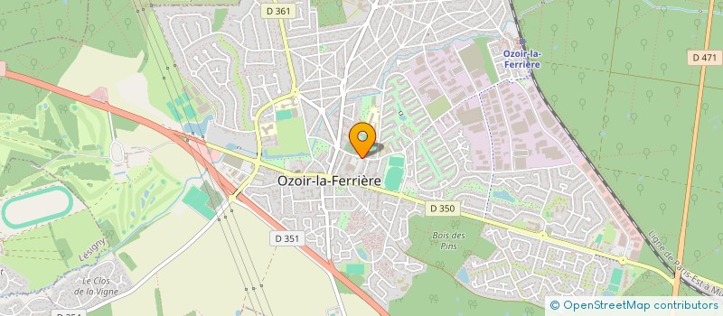 localisation de l'entreprise ECLAT DE RIRE à OZOIR-LA-FERRIERE