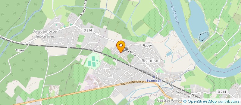 localisation de l'entreprise ECLAT DES TOMBES  BEAUTIRAN