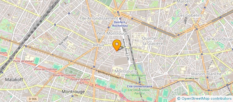 localisation de l'entreprise ECLAT EN SEINE  PARIS