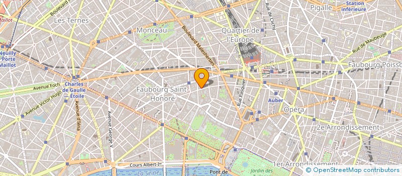 localisation de l'entreprise ECLAT FUSION CONCEPT  PARIS