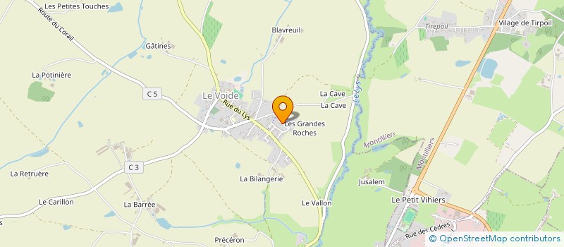 localisation de l'entreprise ECLAT MAJEUR à LYS-HAUT-LAYON