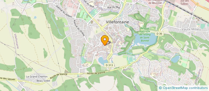 localisation de l'entreprise ECLAT MARTINS  ECULLY