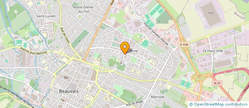 localisation de l'entreprise ECLAT& NETTOYAGE  BEAUVAIS