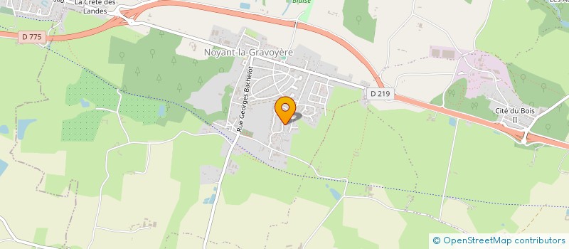 localisation de l'entreprise ECLAT PISCINE à SEGRE-EN-ANJOU BLEU