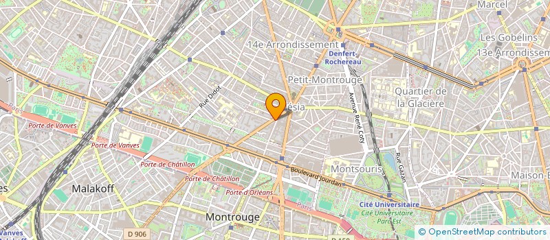 localisation de l'entreprise ECLAT SANTE BEAUTE à PARIS
