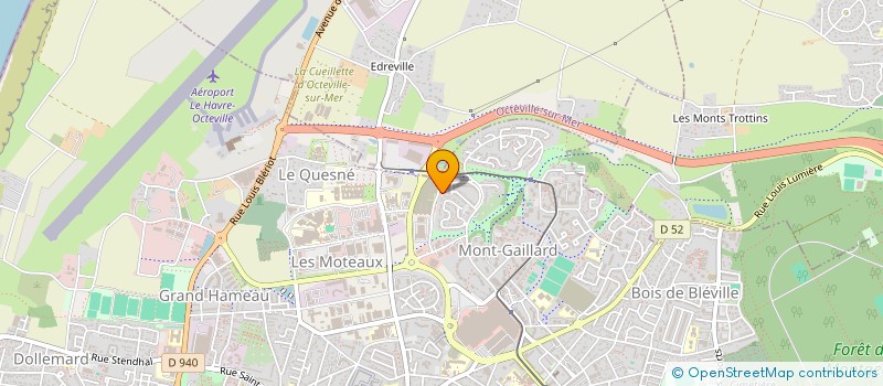 localisation de l'entreprise ECLAT & SHINE  LE HAVRE