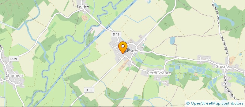 localisation de l'entreprise ECLAT SL à BREBOTTE