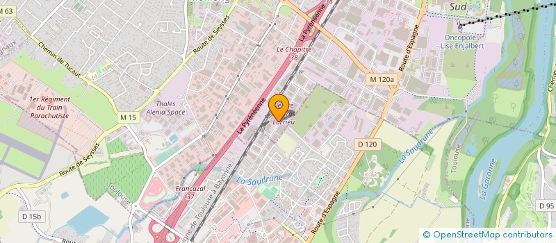 localisation de l'entreprise ECLATS ANTIVOLS à TOULOUSE