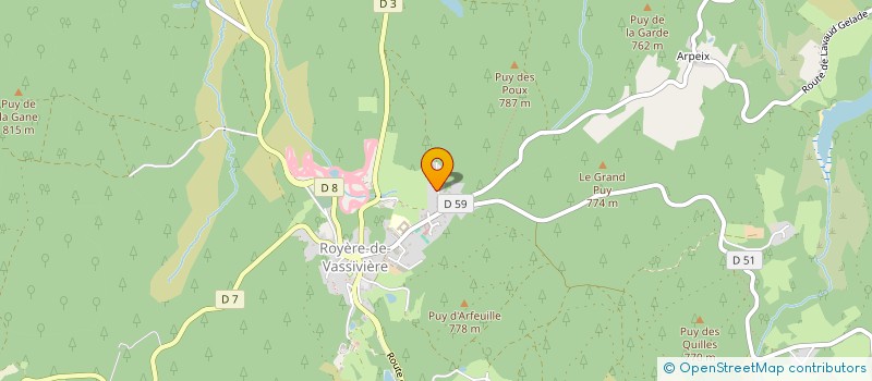 localisation de l'entreprise ECLATS DE RIVES à SAINT-MARTIN-CHATEAU