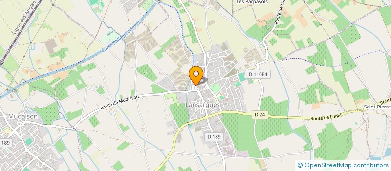 localisation de l'entreprise ECLATS DE SPORTS  LANSARGUES