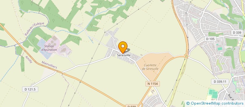 localisation de l'entreprise ECLATS DE VIE - LES ATELIERS DE JEANNE à MAINVILLIERS