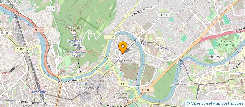 localisation de l'entreprise ECLATS DE VOIX à GRENOBLE