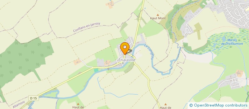 localisation de l'entreprise ECLATS DE VOIX  ABBEVILLE-LES-CONFLANS