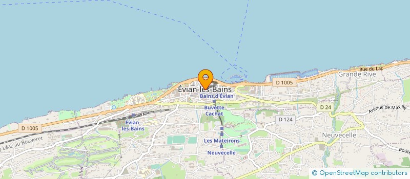 localisation de l'entreprise ECLECTIQ  EVIAN-LES-BAINS