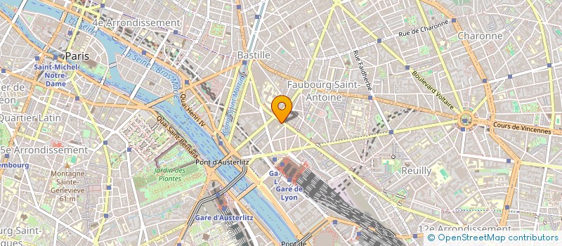 localisation de l'entreprise ECLECTIQUE  PARIS