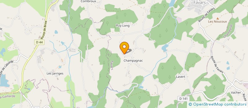 localisation de l'entreprise ECLEKT'IK  FAVARS