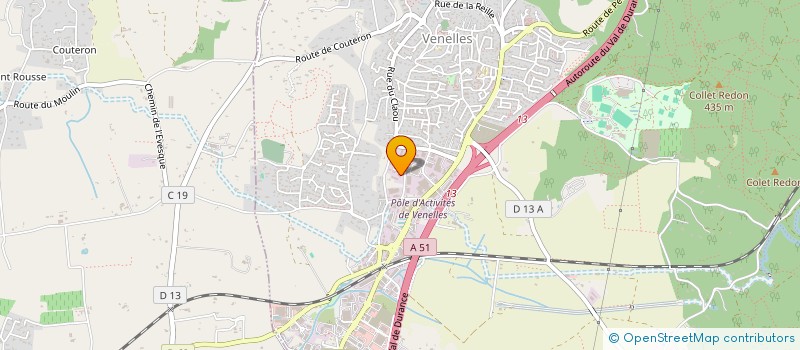 localisation de l'entreprise ECLEPTYS  VENELLES