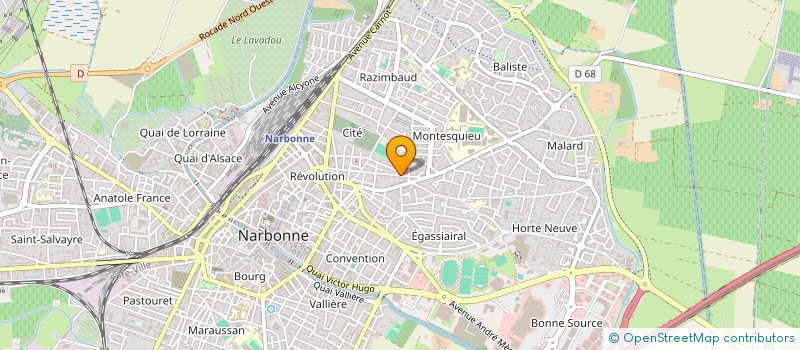 localisation de l'entreprise ECLI à NARBONNE