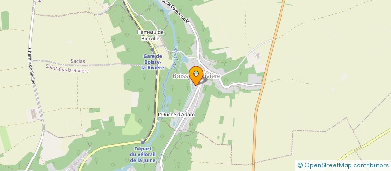 localisation de l'entreprise ECLIMONT  BOISSY-LA-RIVIERE