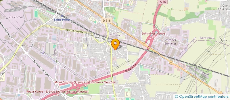 localisation de l'entreprise ECLIP'S  MIONS