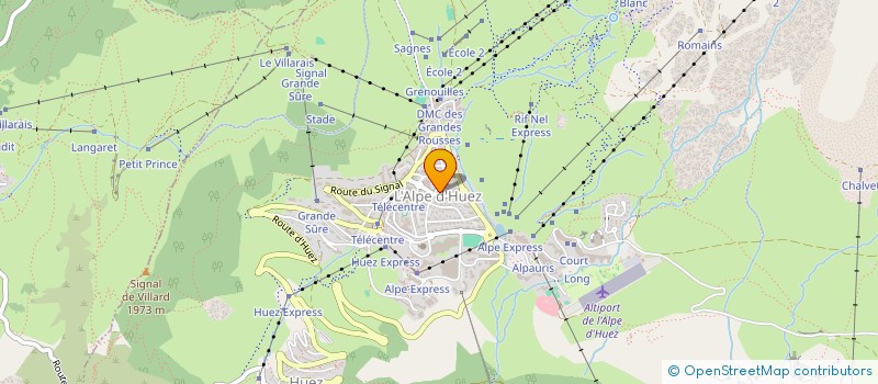 localisation de l'entreprise ECLIPSE à HUEZ